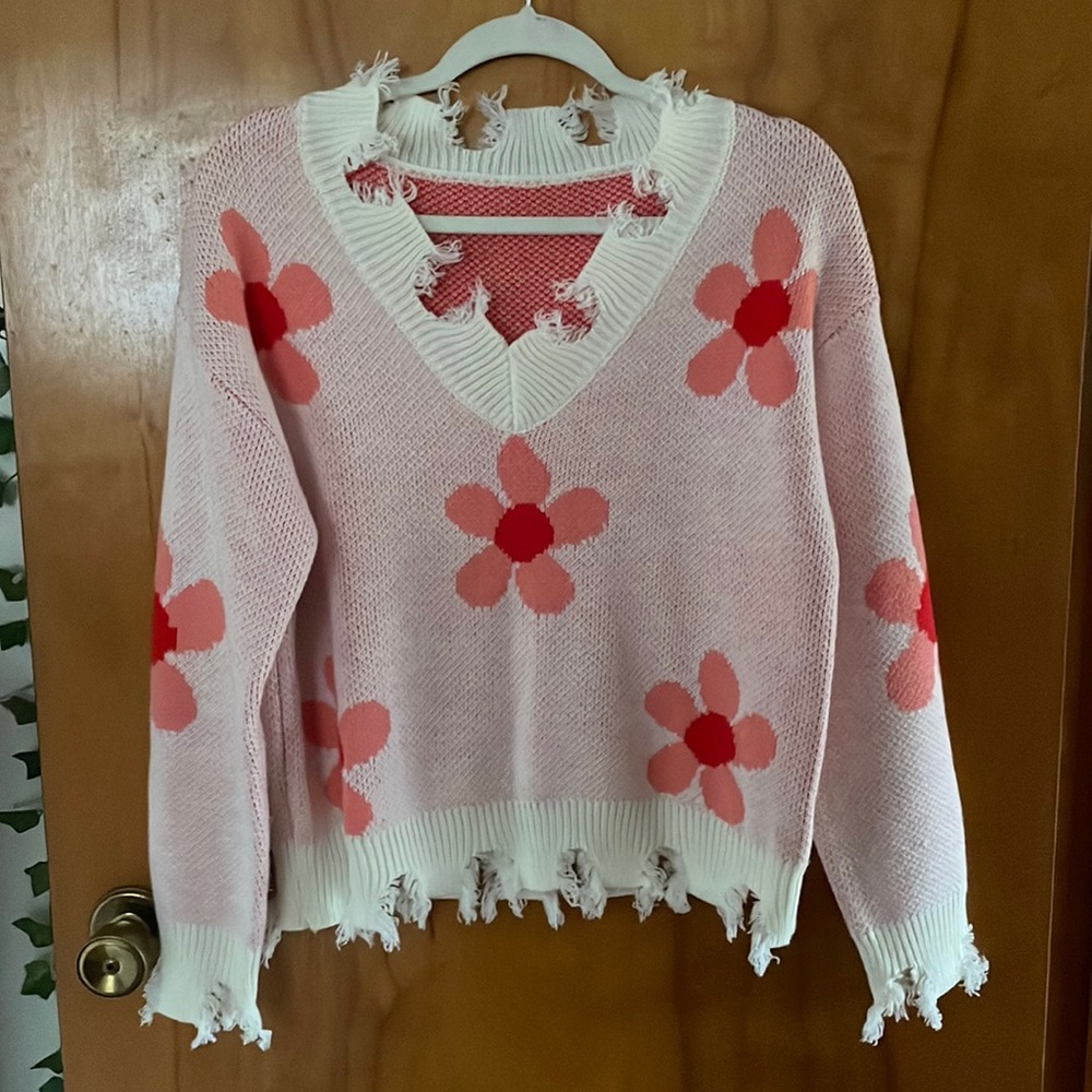 Flower sweater